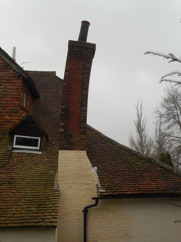 Leaning Chimney Stack